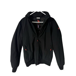 Black US Polo Assn Jacket full zip with pockets EURO 48 or Large men or women